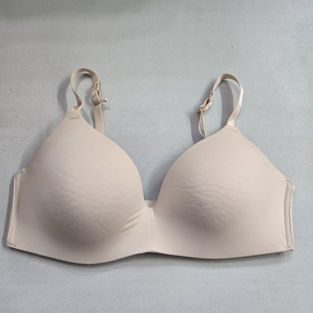 Auden Women Bra 36D Beige The Bliss T Shirt Wireless Multiway‎ Convertible